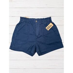 NWT Eddie Bauer Everyday Tencel Lyocell Utility Shorts Blue Women's Medium